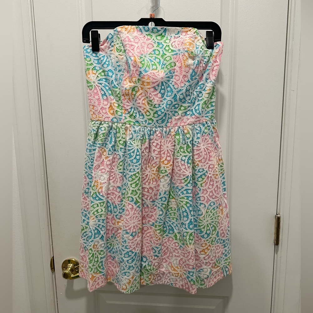 Lilly Pulitzer Strapless Dress